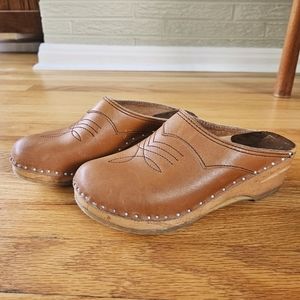 Bastad-Original Swedish Wooden Clogs
